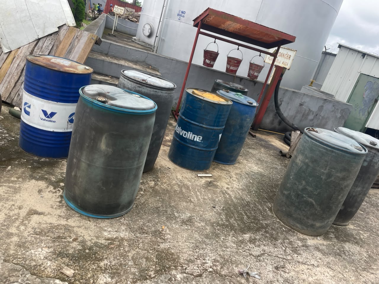 Loading trucks